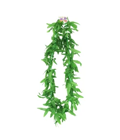 Green Leaf Flower Lei
