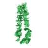 Green Metallic Flower Lei