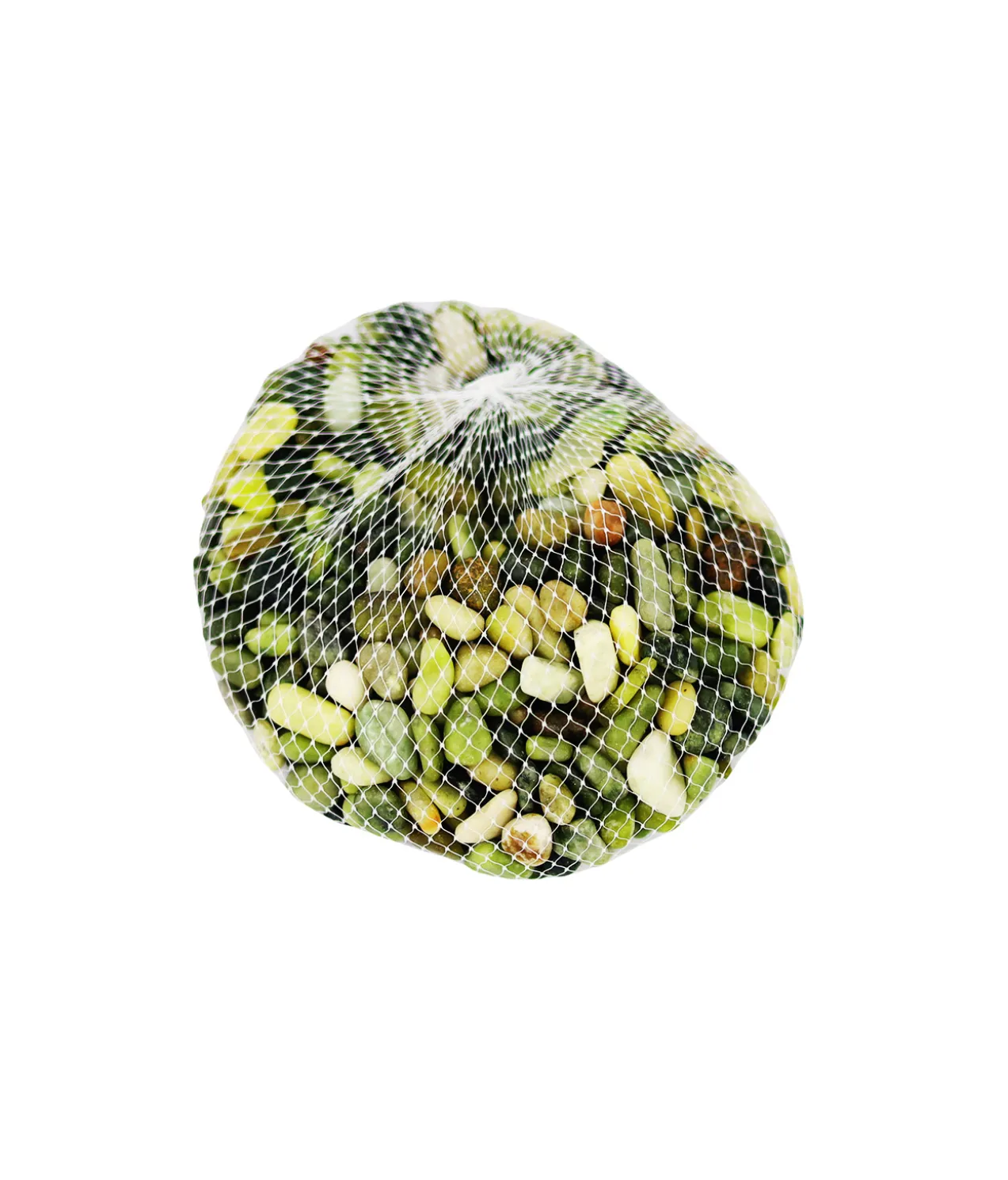 Green Natural Pebbles 8-12mm 1000g