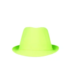 Green Neon Fedora