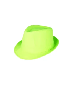 Green Neon Fedora