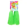 Green Neon Pompoms