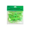 Green Party Glasses with Eyebrows and Beard 3 Sets 15 x 5.5cm