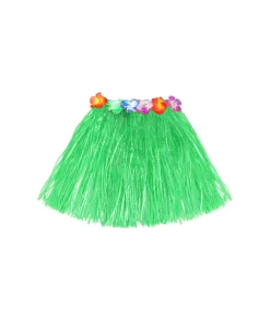 Green Short Hula Skirt 40cm