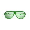 Green Shutter Shade Glasses