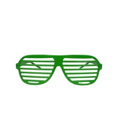 Green Shutter Shade Glasses