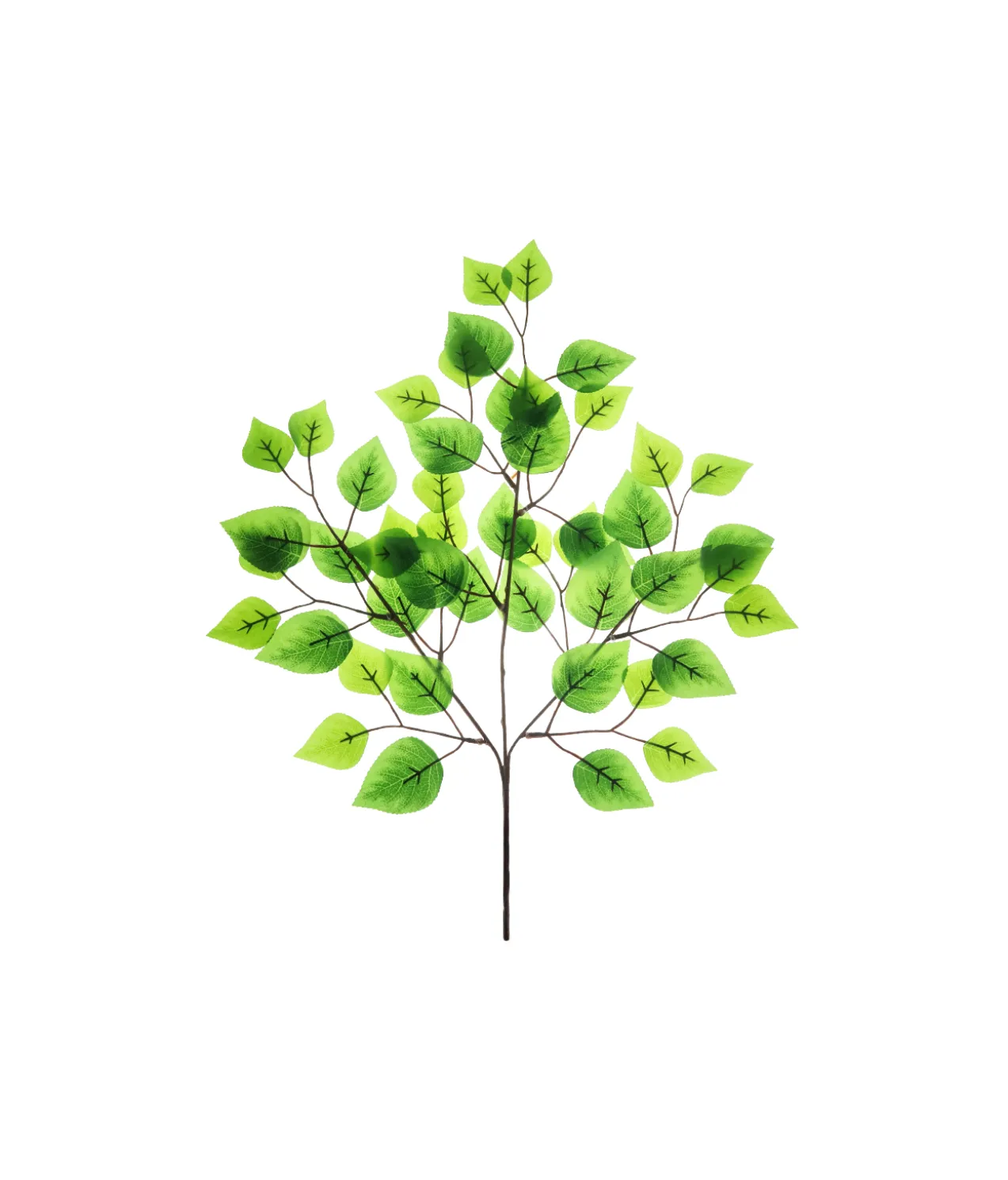 Green Silk Birch Stem 60cm