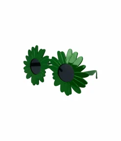 Green Sunflower Party Glasses