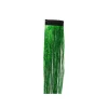 Green Tinsel Hair Extension Clip 1pc
