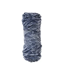 Grey Chenille Yarn 95g