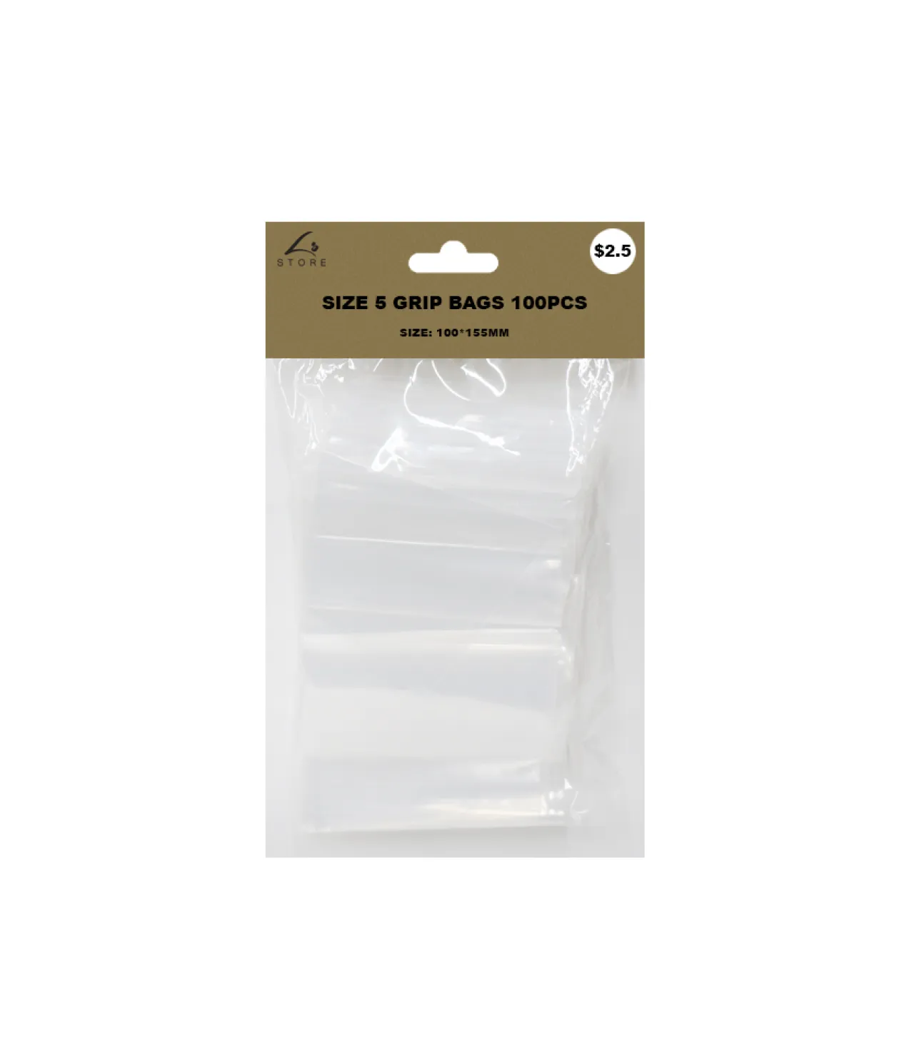 Grip Bags 100x155mm