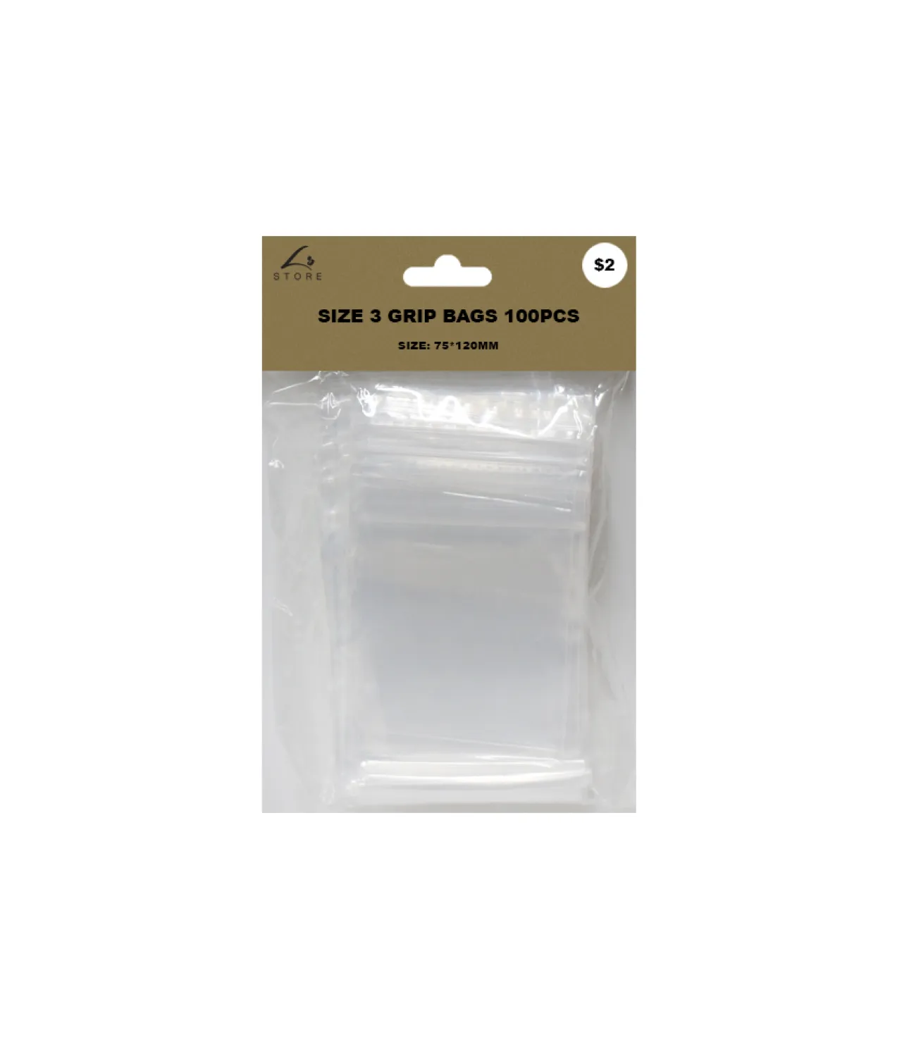 Grip Bags 75x120mm