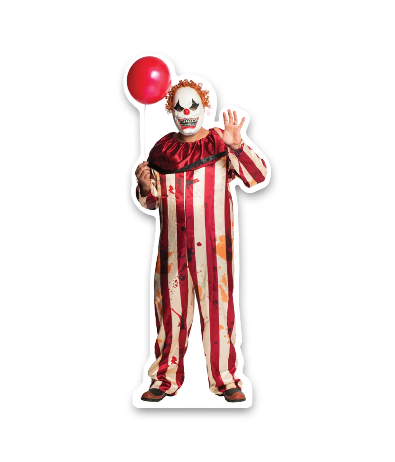 Halloween Clown Cutout 150cm