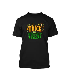 Halloween Design Black T Shirt