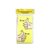 Hand Sign Paper Treat Paper Bags With Stickers 10pc