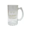 Happy Birthday Beer Glass Mug