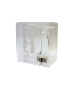Happy Birthday 21 Beer Glass Mug