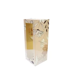 18 Happy Birthday Clear Stem Wine Glass