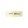 Happy Birthday Organza Ribbon 2.5cm x 45m