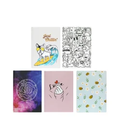 Hard A5 Print Design Notebook