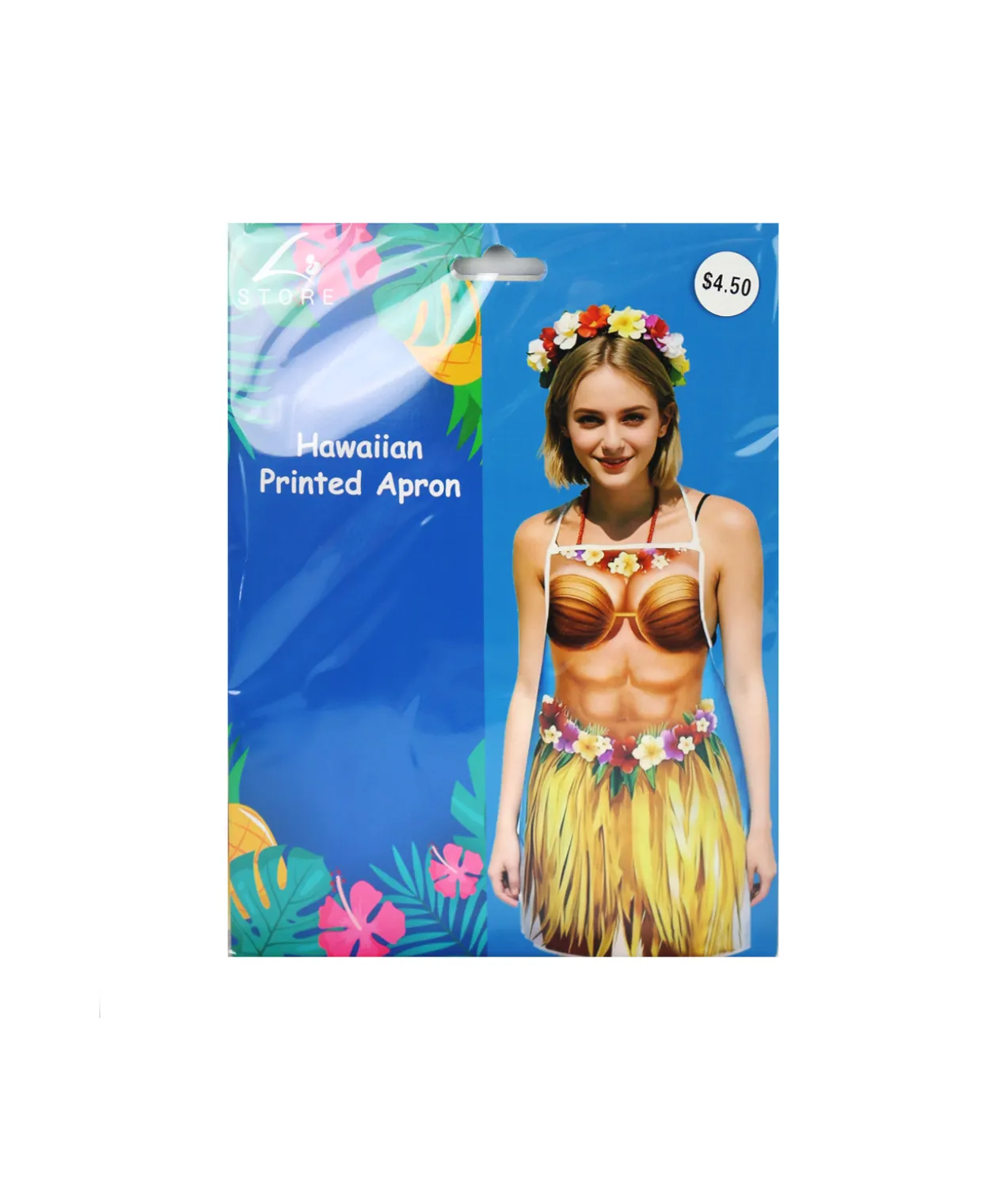 Hawaiian Womens Printed Apron