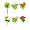 10 Head Lily Bunch Assorted 34cm