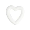 Heart 20cm Polystyrene 20x20x4cm 1pc