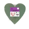 Heart Shape Oasis Foam Block 29x29x4cm 1pc