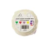 Heart Sticker Roll 2.5×2.5cm 500pc