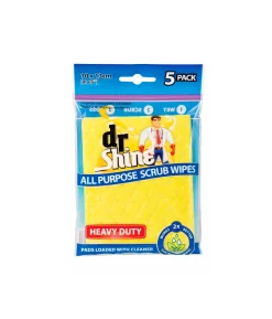 Heavy Duty Scrub Wipes 5pk