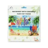 Hello Summer Beach Backdrop with Grommet 100x150cm