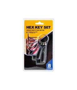 Hex Key Wrench Set 8pc