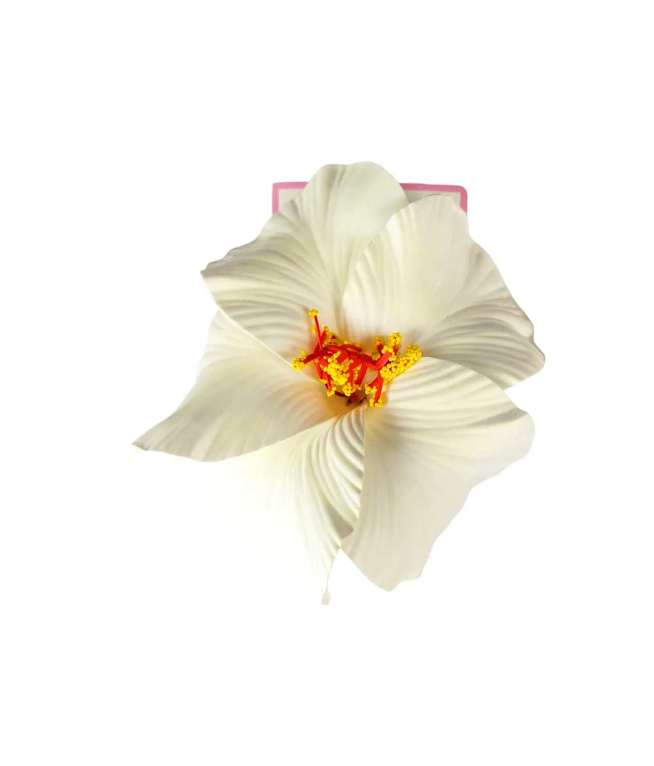Hibiscus Flower Hairclip Assorted 15cm