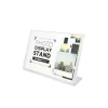 Horizontal Plastic Photo Display Stand 15x10cm