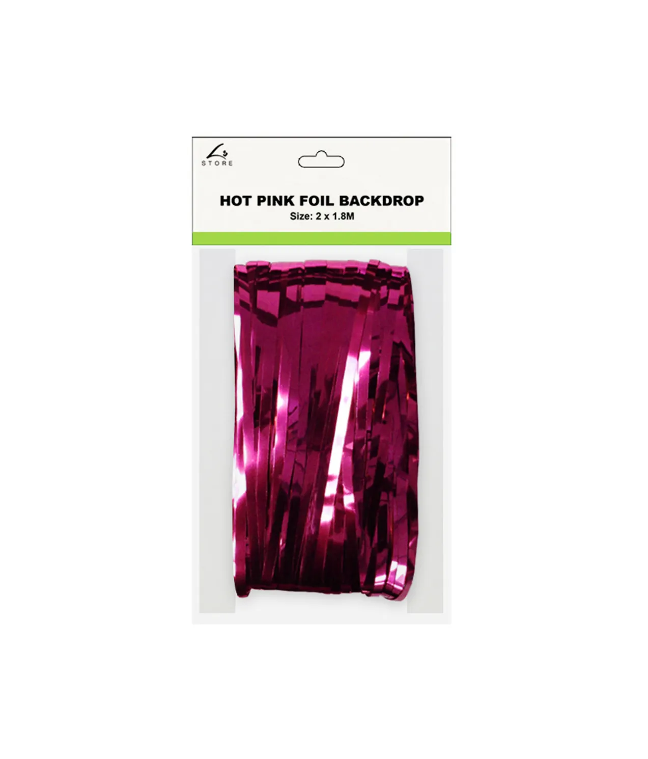 Hot Pink Backdrop 2×1.8m