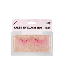 Hot Pink False Eyelashes