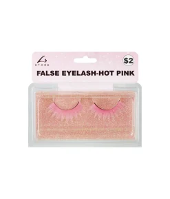 Hot Pink False Eyelashes