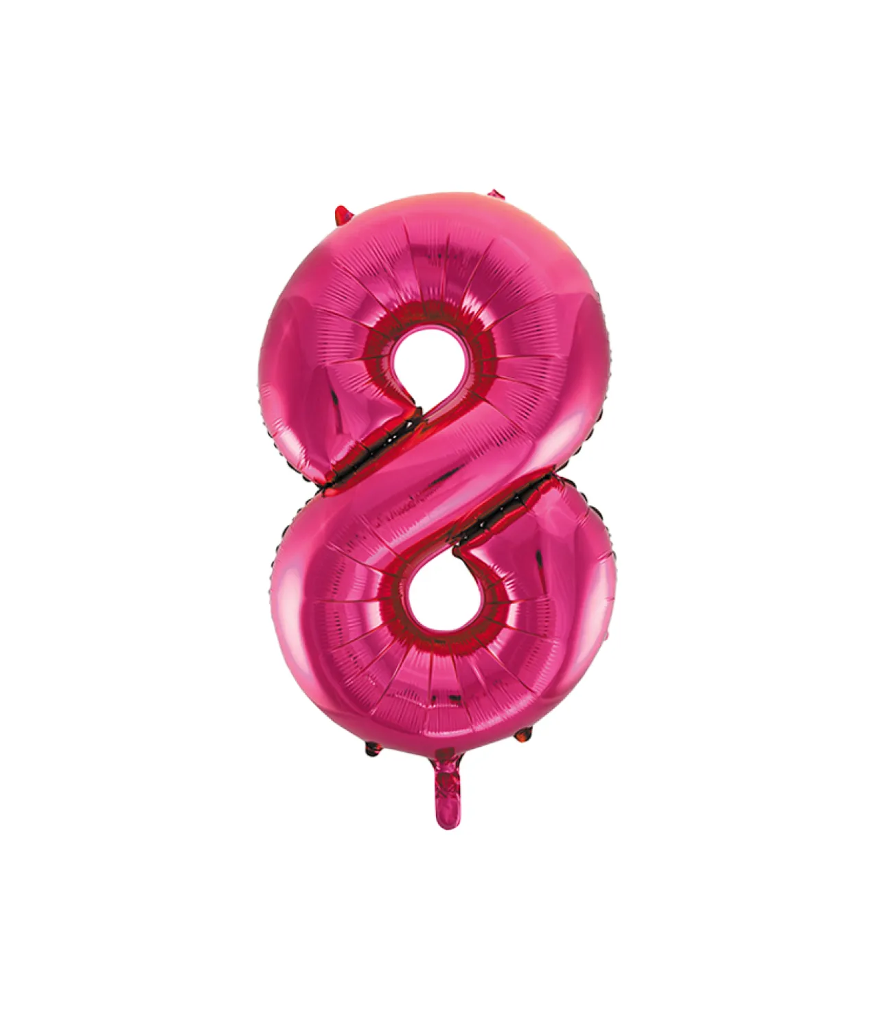 Hot Pink Foil Number Balloon 8