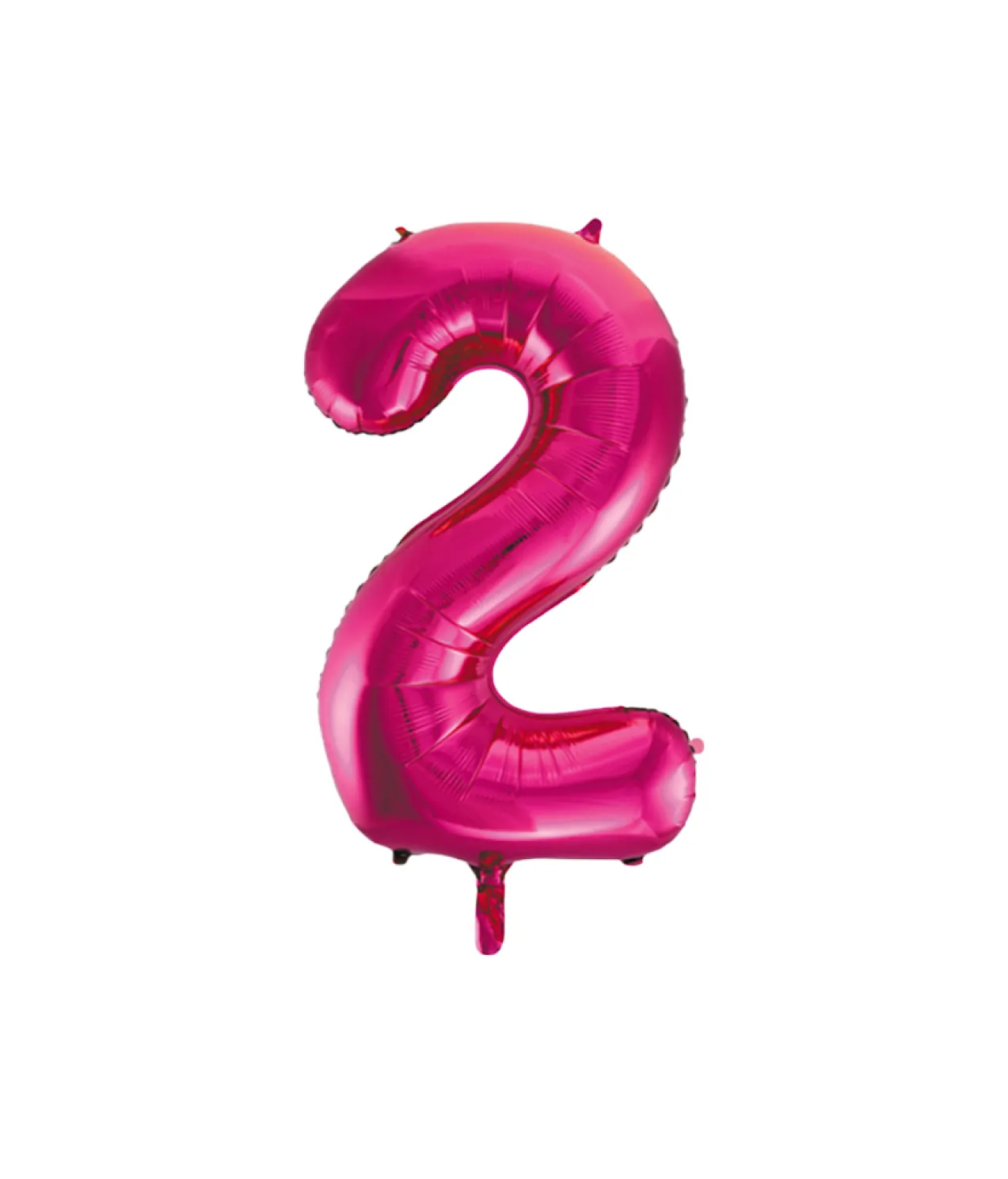 Hot Pink Foil Number Balloon 2