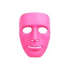 Hot Pink Full Face Plastic Mask