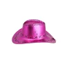 Hot Pink Metallic Cowboy Hat