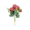 Hot Pink Peony 11 Branch 8 Head 48cm