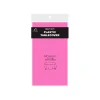 Hot Pink Round Plastic Tablecover 213x213cm