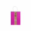 Hot Pink Small Paper Bag 4pcs