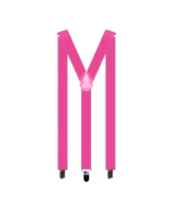 Hot Pink Suspenders