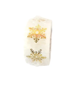 Hot Stamping Snow Sticker Roll 2.5×2.5cm 500pc