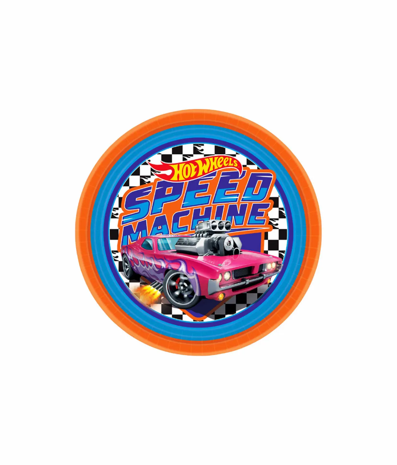 Hot Wheels Paper Plates 8pc
