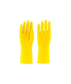 Household Rubber Gloves Yellow 2pk 55g