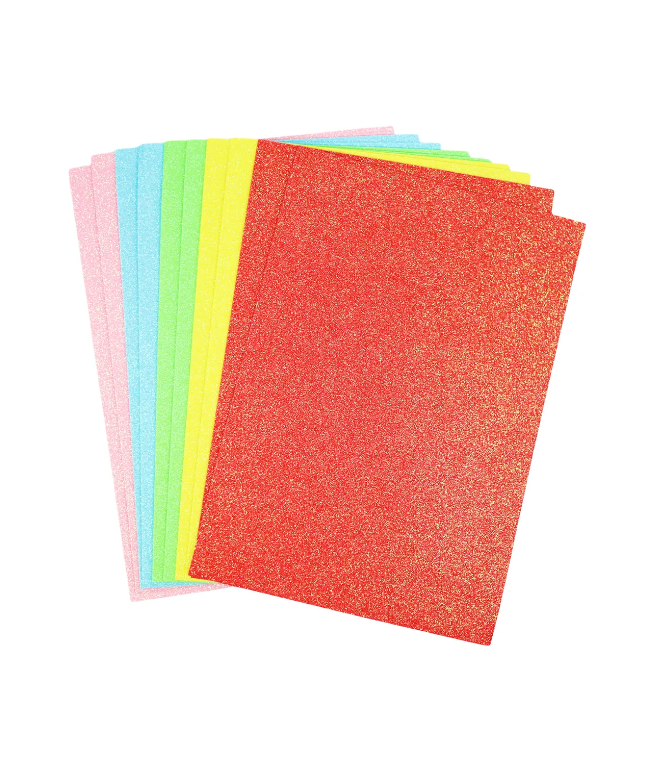 Iridescent Glitter EVA MIX A4 10pk