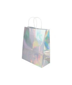 Iridescent Large Paper Bags 32cm 2pk